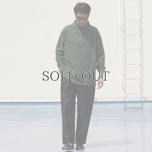 画像7: DEAD STOCK / Hungarian Army Flannel Mock Neck Square Shirts(ハンガリー軍フランネル モックネック スクエアシャツ)