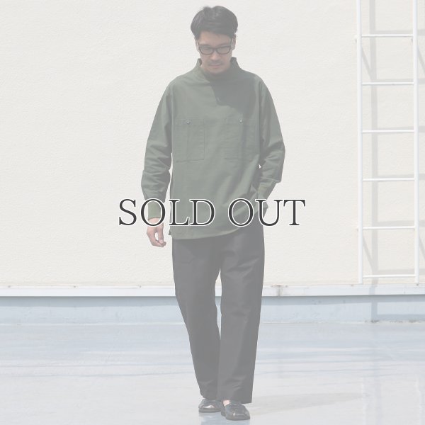 画像8: DEAD STOCK / Hungarian Army Flannel Mock Neck Square Shirts(ハンガリー軍フランネル モックネック スクエアシャツ)