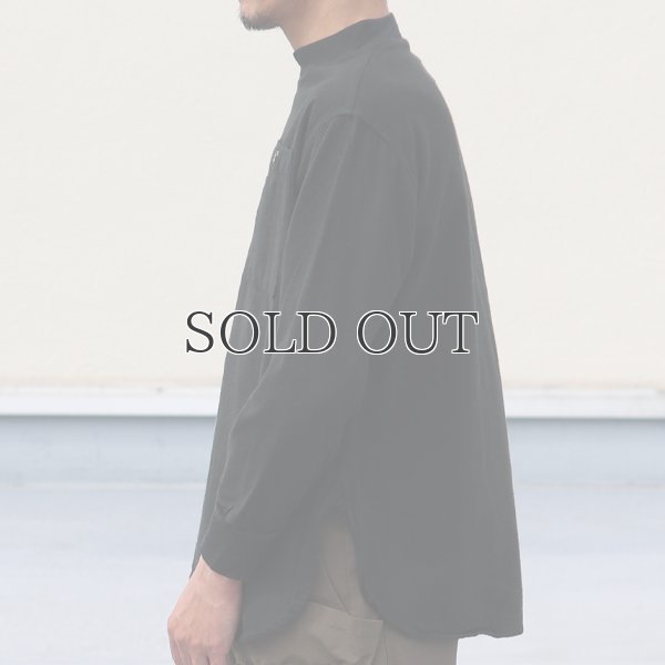 画像5: DEAD STOCK / Hungarian Army Flannel Mock Neck Round Shirts / 後染め（ハンガリー軍 フランネルモックネック ラウンドシャツ）