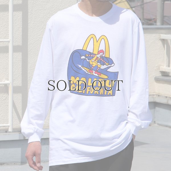 画像2: Dead Stock/McDonald's マクドナルド MALIBU CALIFORNIA LS TEE