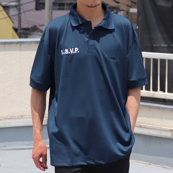 画像2: DEAD STOCK  / France A.S.V.P Polo Shirts（フランス A.S.V.P ポロシャツ）