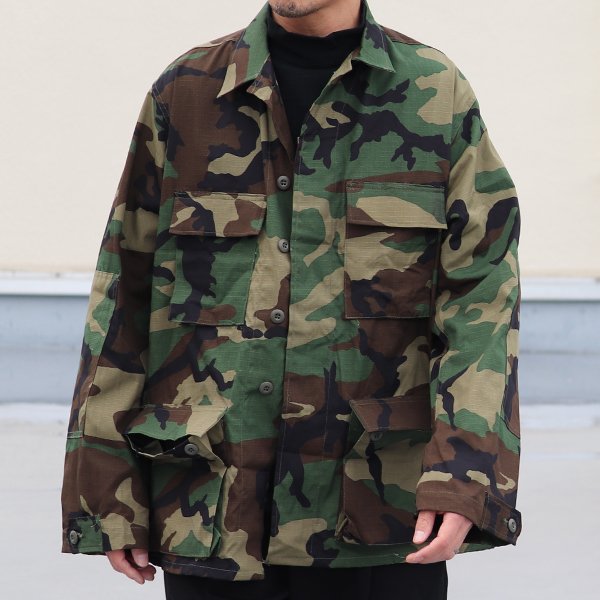 画像2: DEAD STOCK / US Woodland Camo BDU 2nd GEN（アメリカ軍 ウッドランドカモ BDUジャケット セカンドモデル）