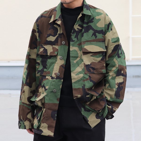 画像3: DEAD STOCK / US Woodland Camo BDU 2nd GEN（アメリカ軍 ウッドランドカモ BDUジャケット セカンドモデル）