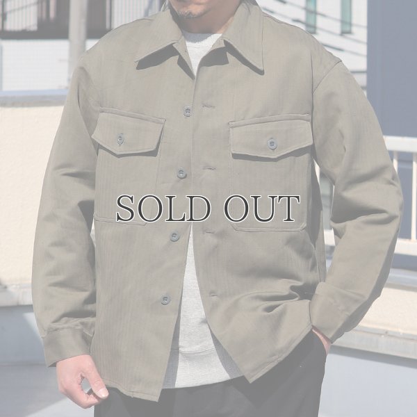 画像4: DEAD STOCK / Austria Army HBT Utility Jacket（オーストリア軍 ヘリンボンツイル ユーティリティージャケット）