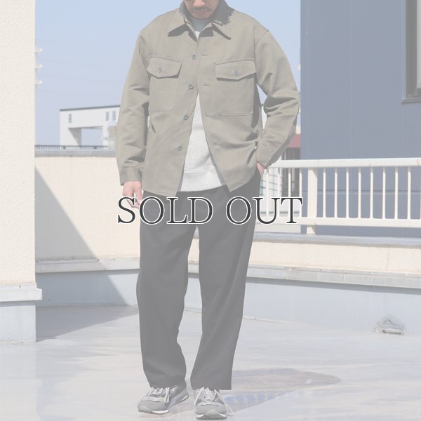 画像7: DEAD STOCK / Austria Army HBT Utility Jacket（オーストリア軍 ヘリンボンツイル ユーティリティージャケット）