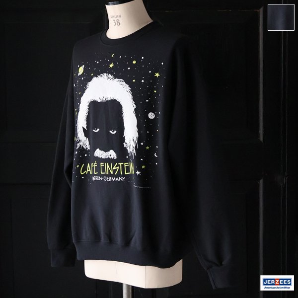 画像1: JERZEES ジャージーズ(jz25f010) / "EINSTEIN（アインシュタイン）" クルーネック スウェット