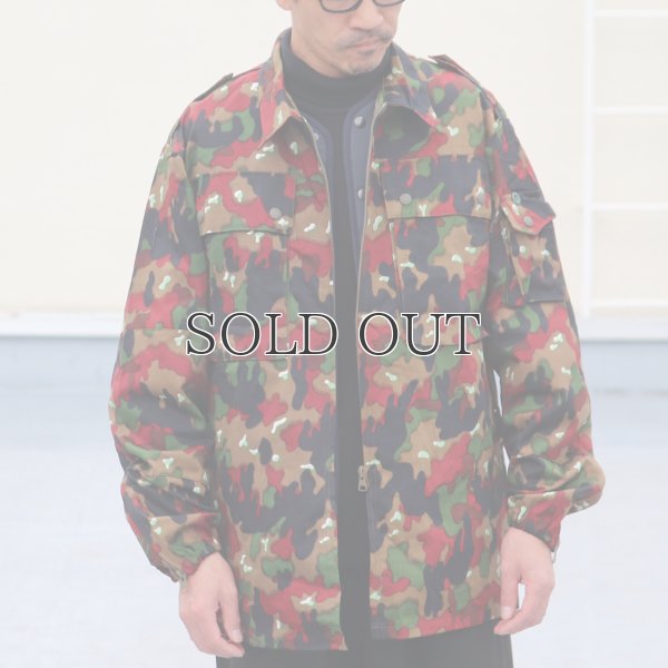 画像2: DEAD STOCK / Swiss Army M83 AlpenflagCamo Jacket（スイス軍 M83 アルペンカモジャケット）