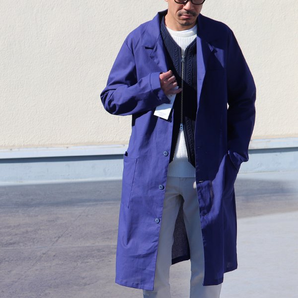 画像3: DEAD STOCK / Otavan Trebon Work Long Coat(オタバン トレボン社製ワークコート)
