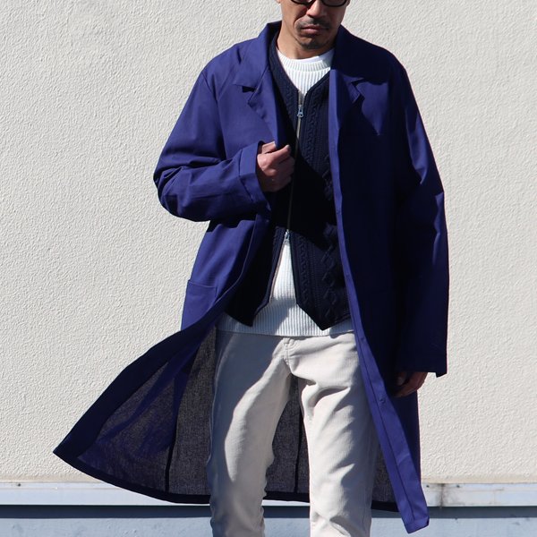画像9: DEAD STOCK / Otavan Trebon Work Long Coat(オタバン トレボン社製ワークコート)