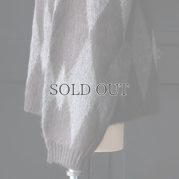 画像11: TOWNCRAFT タウンクラフト(tc25f016) / シャギー ヴィンテージパターン カーディガン