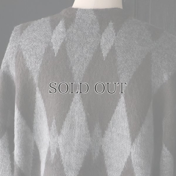 画像12: TOWNCRAFT タウンクラフト(tc25f016) / シャギー ヴィンテージパターン カーディガン