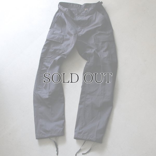 画像5: ”TROUSERS BLACK357”BDUリップストップカーゴパンツ / デッドストック