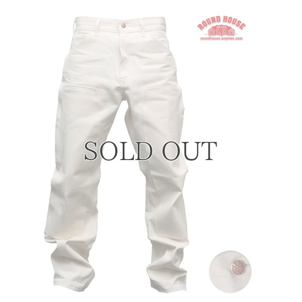 画像14: ダブルニーペインターツイルパンツ / ROUND HOUSE