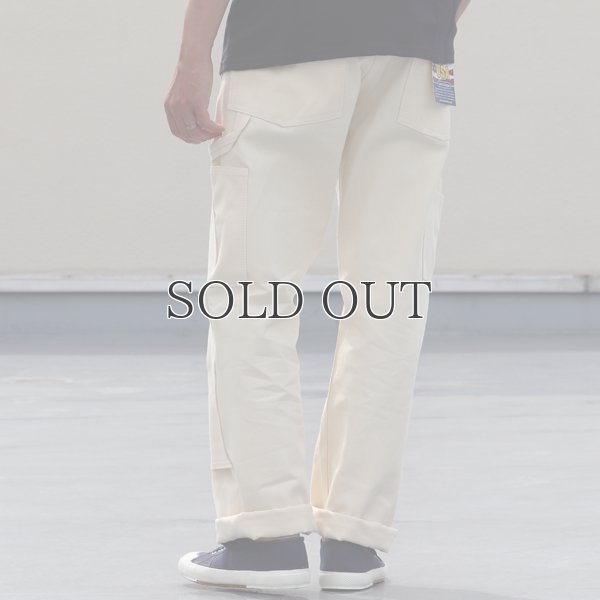 画像6: ダブルニーペインターツイルパンツ / ROUND HOUSE