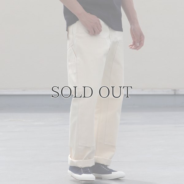 画像8: ダブルニーペインターツイルパンツ / ROUND HOUSE