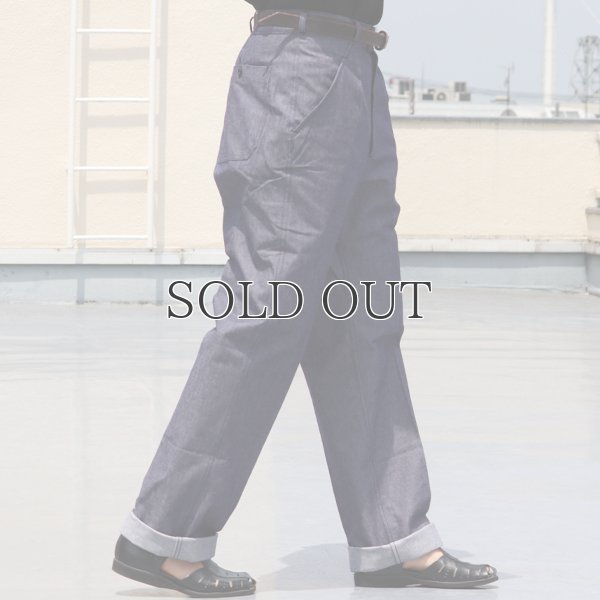 画像6: DEAD STOCK /  FRENCH MILITARY Denim Trousers（フランス軍デニムトラウザーズ）