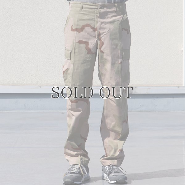 画像8: Dead Stock / US Army BDU TROUSER RIPSTOP DESERT CAMO(米軍 BDU 3Cデザートカモ カーゴパンツ)