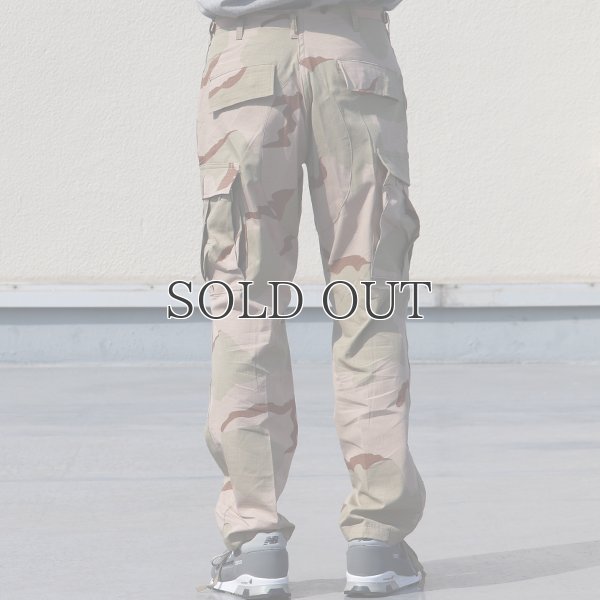 画像11: Dead Stock / US Army BDU TROUSER RIPSTOP DESERT CAMO(米軍 BDU 3Cデザートカモ カーゴパンツ)