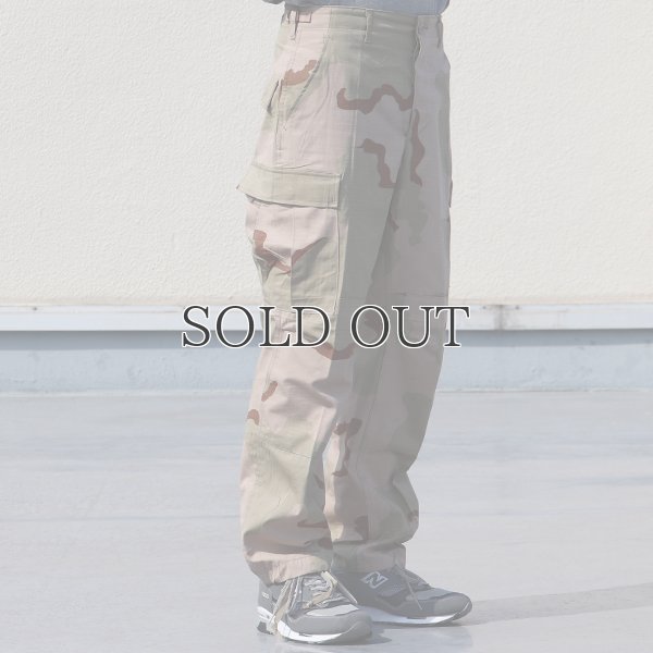 画像12: Dead Stock / US Army BDU TROUSER RIPSTOP DESERT CAMO(米軍 BDU 3Cデザートカモ カーゴパンツ)