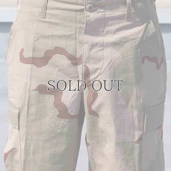 画像13: Dead Stock / US Army BDU TROUSER RIPSTOP DESERT CAMO(米軍 BDU 3Cデザートカモ カーゴパンツ)