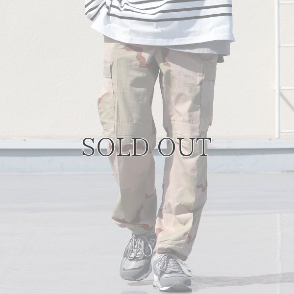画像3: Dead Stock / US Army BDU TROUSER RIPSTOP DESERT CAMO(米軍 BDU 3Cデザートカモ カーゴパンツ)