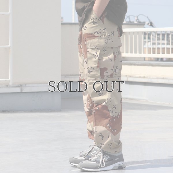 画像4: Dead Stock / US Army BDU 6Pocket 6Color Camo Pants(米軍 BDU 6C（チョコチップカモ） カーゴパンツ）
