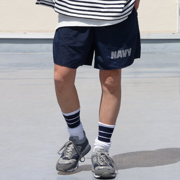 画像2: DEAD STOCK / U.S.Navy Physical Training Nylon Shorts（米海軍 フィジカルトレーニングナイロンショーツ）