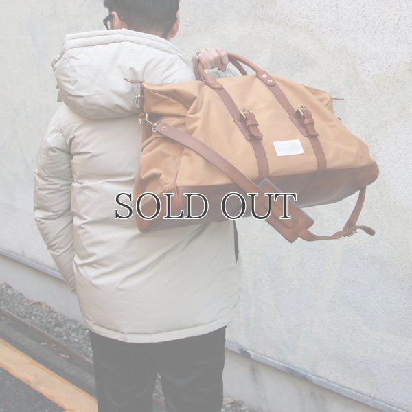 画像3: ナイロンクロスレザーオールドボストンバッグ 【MADE IN JAPAN】『日本製』【送料無料】 / vasco Equipment