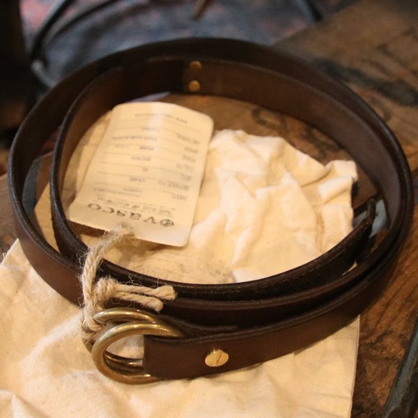 画像4: レザーリングベルト-Narrow-(VS-601)【MADE IN JAPAN】『日本製』 / vasco