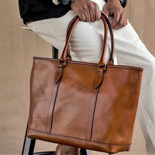 画像13: LEATHER　NELSON TOTE BAG(VS-263TL) 【MADE IN JAPAN】『日本製』【送料無料】 / VASCO