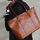 More photos1: LEATHER　NELSON TOTE BAG(VS-263TL) 【MADE IN JAPAN】『日本製』【送料無料】 / VASCO