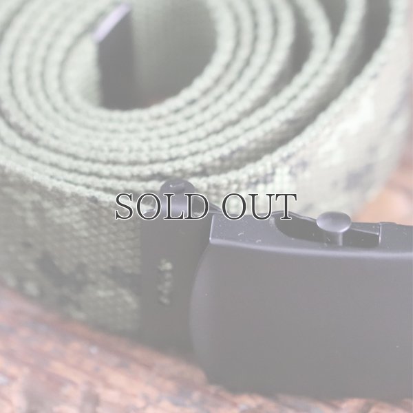 画像7: DEAD STOCK/Canadian Armed CADPAT BELT(カナダ軍 CADPATキャンバスペルト）