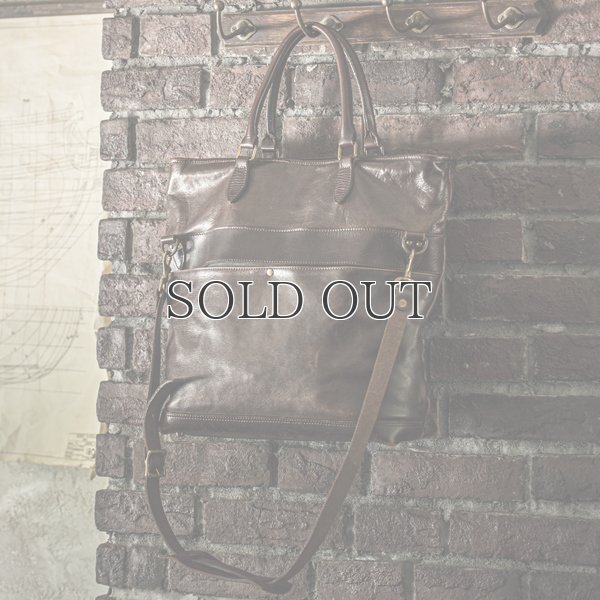 画像4: LEATHER NELSON  2Way BAG(VS-244LS)【MADE IN JAPAN】『日本製』【送料無料】 / VASCO