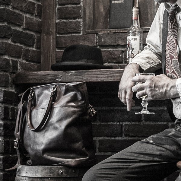 画像7: LEATHER NELSON  2Way BAG(VS-244LS)【MADE IN JAPAN】『日本製』【送料無料】 / VASCO