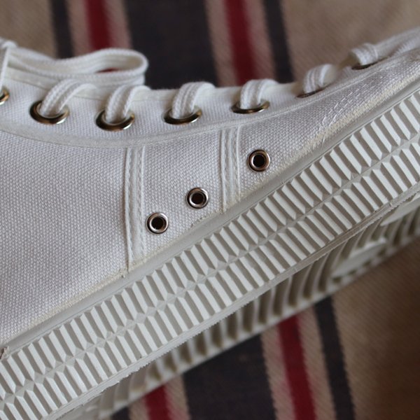 画像13: DEAD STOCK / Czech Army Hi Cut Canvas Sneaker-White-(チェコ軍 ミリタリートレーナーシューズ/White)