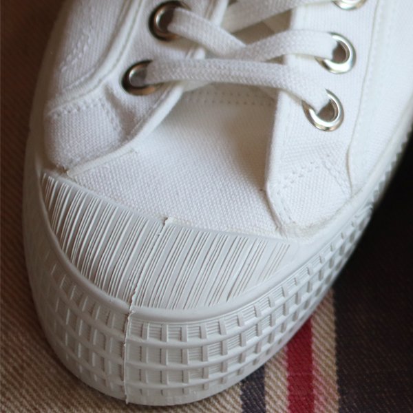 画像16: DEAD STOCK / Czech Army Hi Cut Canvas Sneaker-White-(チェコ軍 ミリタリートレーナーシューズ/White)