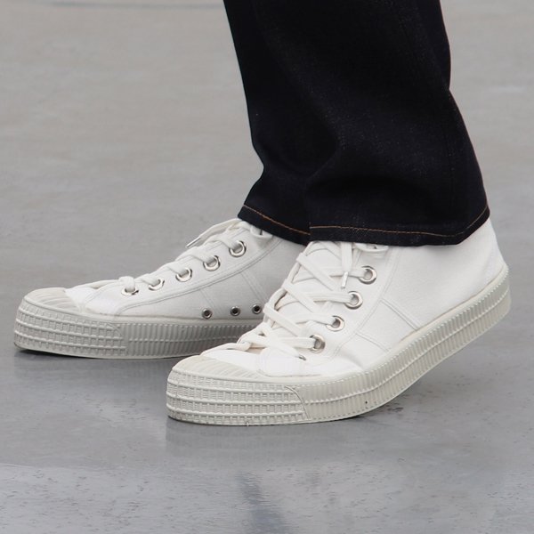 画像3: DEAD STOCK / Czech Army Hi Cut Canvas Sneaker-White-(チェコ軍 ミリタリートレーナーシューズ/White)