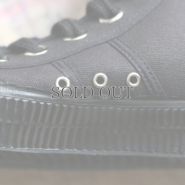 画像14: DEAD STOCK / Czech Army Hi Cut Canvas Sneaker-Black-（チェコ軍 ミリタリートレーナーシューズ/Black）