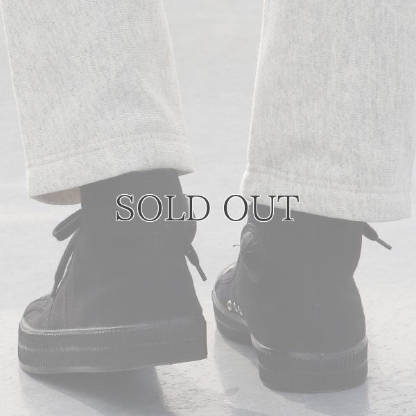 画像5: DEAD STOCK / Czech Army Hi Cut Canvas Sneaker-Black-（チェコ軍 ミリタリートレーナーシューズ/Black）
