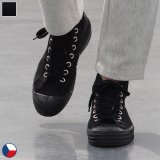 DEAD STOCK / Czech Army Hi Cut Canvas Sneaker-Black-（チェコ軍 ミリタリートレーナーシューズ/Black）