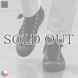 DEAD STOCK / Czech Army Hi Cut Canvas Sneaker-Black-（チェコ軍 ミリタリートレーナーシューズ/Black）