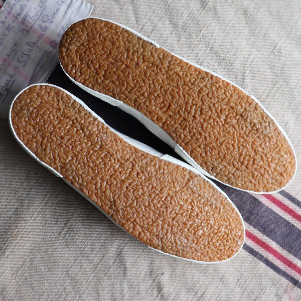 画像11: DEAD STOCK / 90-00s Italian Navy Sailor Shoes(イタリア セーラー シューズ ネイビー)