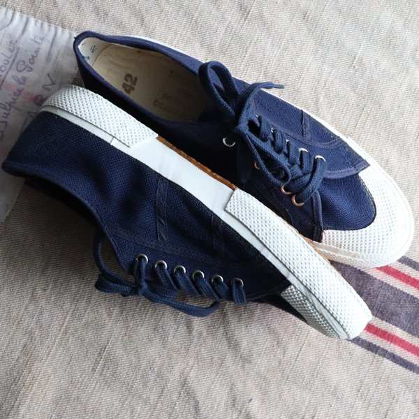 画像13: DEAD STOCK / 90-00s Italian Navy Sailor Shoes(イタリア セーラー シューズ ネイビー)
