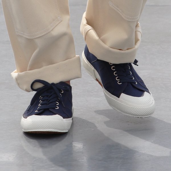 画像4: DEAD STOCK / 90-00s Italian Navy Sailor Shoes(イタリア セーラー シューズ ネイビー)