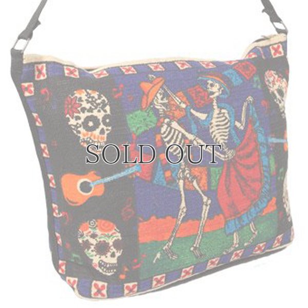 画像3: Day of the dead cotton stencil purses / El Paso SADDLEBLANKET【ご予約商品・7月上旬〜中旬入荷予定】