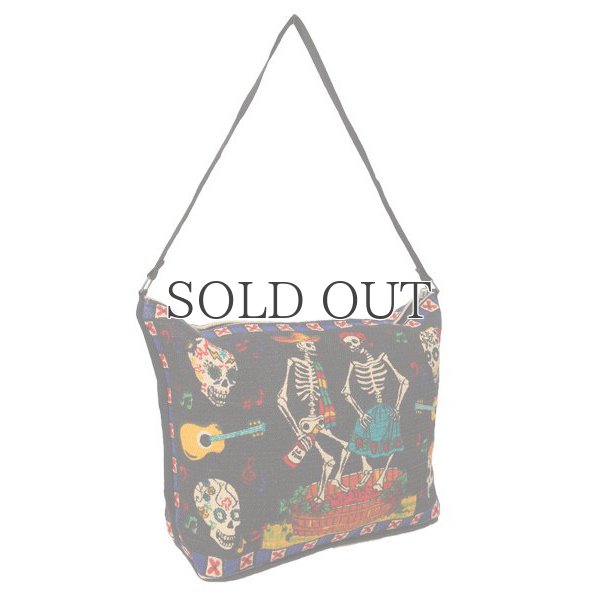 画像2: Day of the dead cotton stencil purses / El Paso SADDLEBLANKET【ご予約商品・7月上旬〜中旬入荷予定】