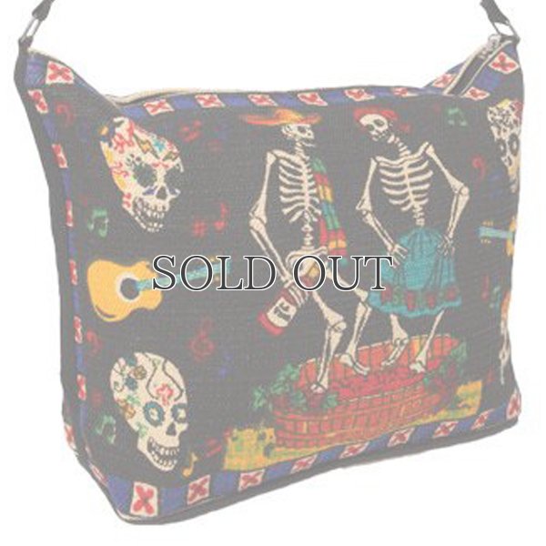 画像3: Day of the dead cotton stencil purses / El Paso SADDLEBLANKET【ご予約商品・7月上旬〜中旬入荷予定】