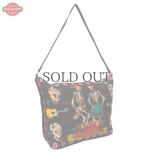 画像1: Day of the dead cotton stencil purses / El Paso SADDLEBLANKET【ご予約商品・7月上旬〜中旬入荷予定】