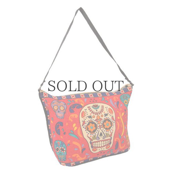 画像2: Day of the dead cotton stencil purses / El Paso SADDLEBLANKET【ご予約商品・7月上旬〜中旬入荷予定】