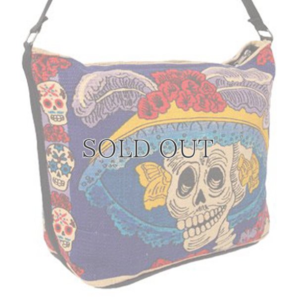 画像3: Day of the dead cotton stencil purses / El Paso SADDLEBLANKET【ご予約商品・7月上旬〜中旬入荷予定】